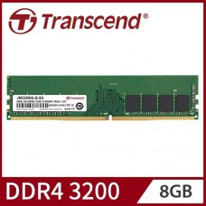 Transcend JetRAM 8GB DDR4 3200MHz U-DIMM Desktop RAM #JM3200HLB-8G